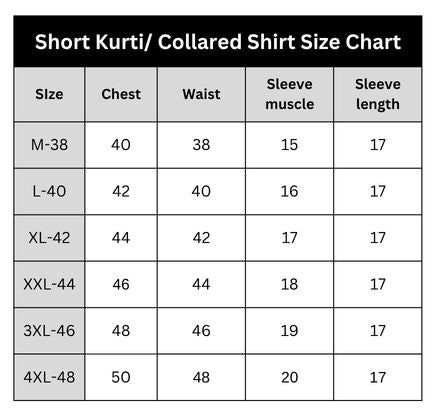 Bani Navy Blue Sailor Collar Neck Floral Printed Work Short Cotton Kurti