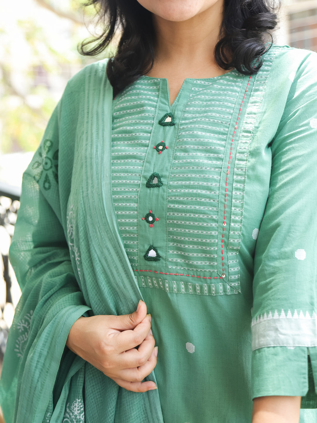 Stella Castleton Sage South Cotton 3 Piece Set