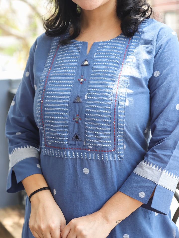 Stella Stone Blue South Cotton 3 Piece Set